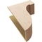 Ekena Millwork 11"W x 22"D x 33"H Classic Del Monte Rough Cedar Woodgrain TimberThane Corbel, Primed Tan CORUR11X22X33DELRCPR - alternate 2